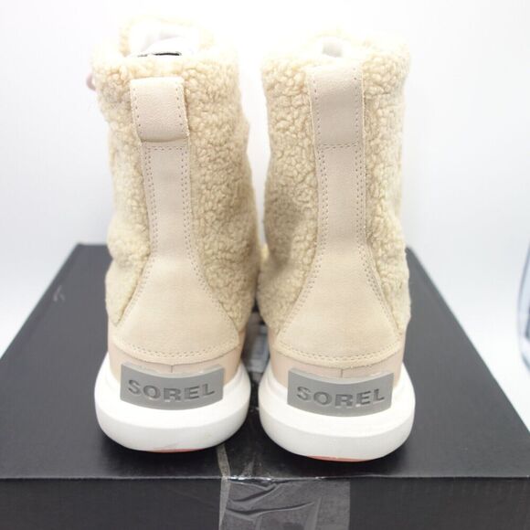 NEW Sorel Explorer II Joan Cozy Boot Tan Brown Nova Sand Sea Salt Women's 10 - Picture 6 of 8